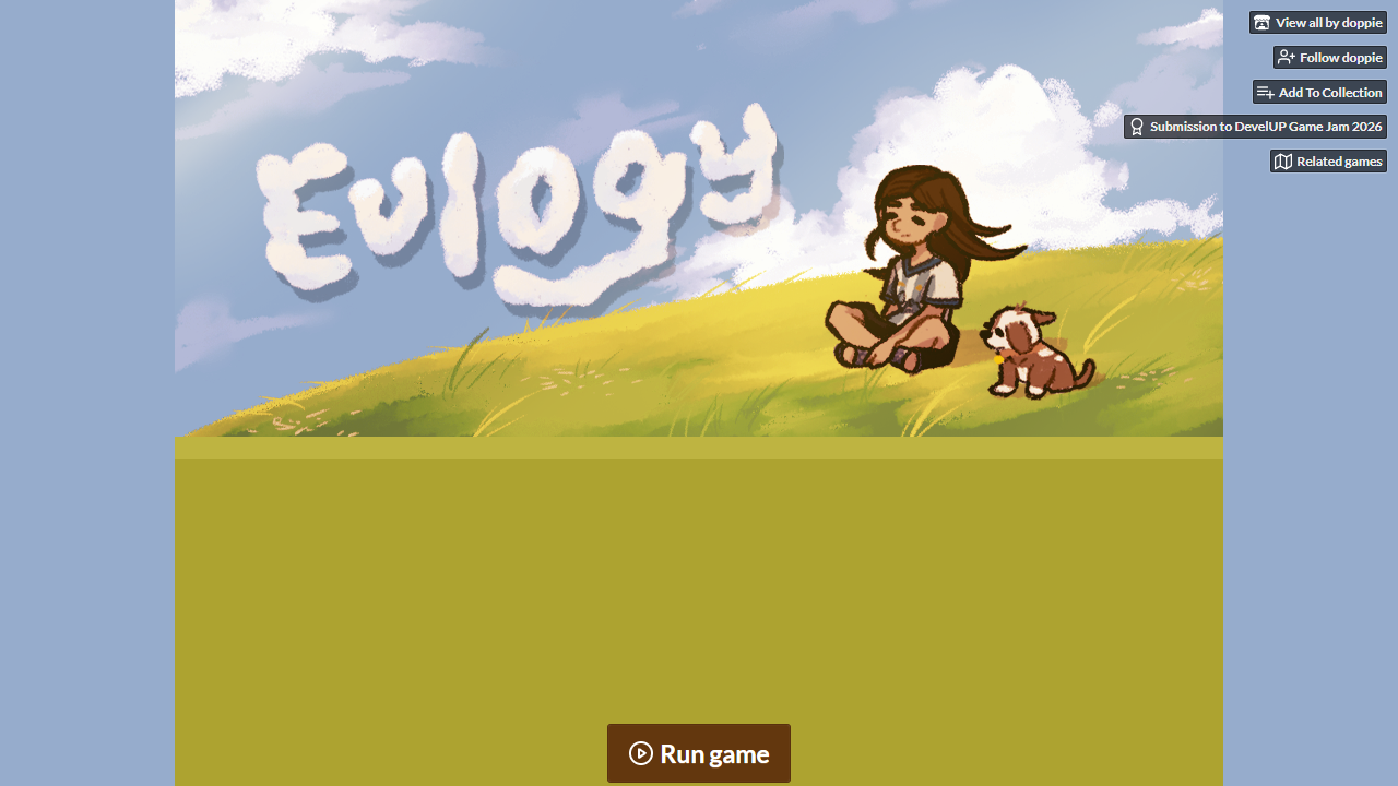 Screenshot of Eulogy
