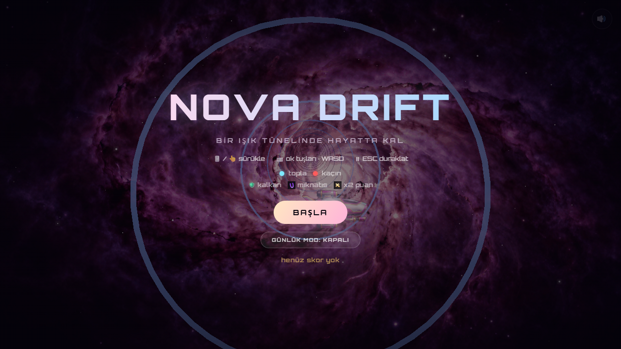 Screenshot of nova drift