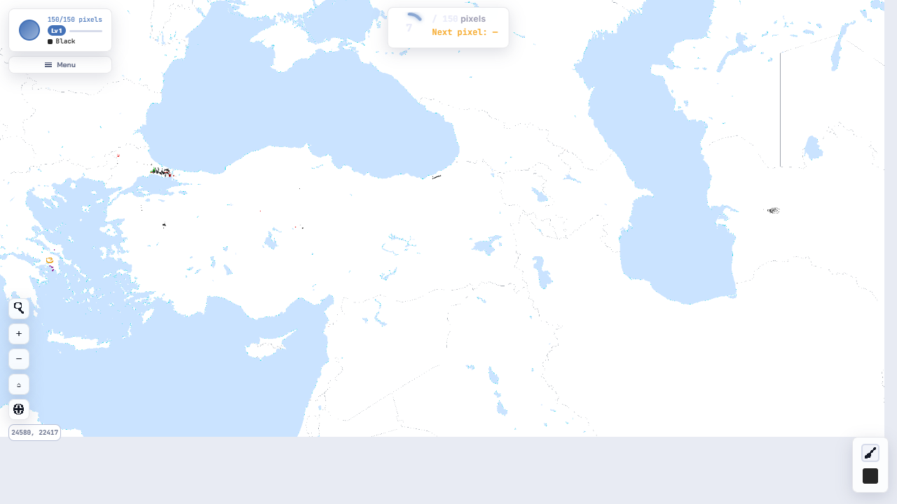 Screenshot of pixelfront