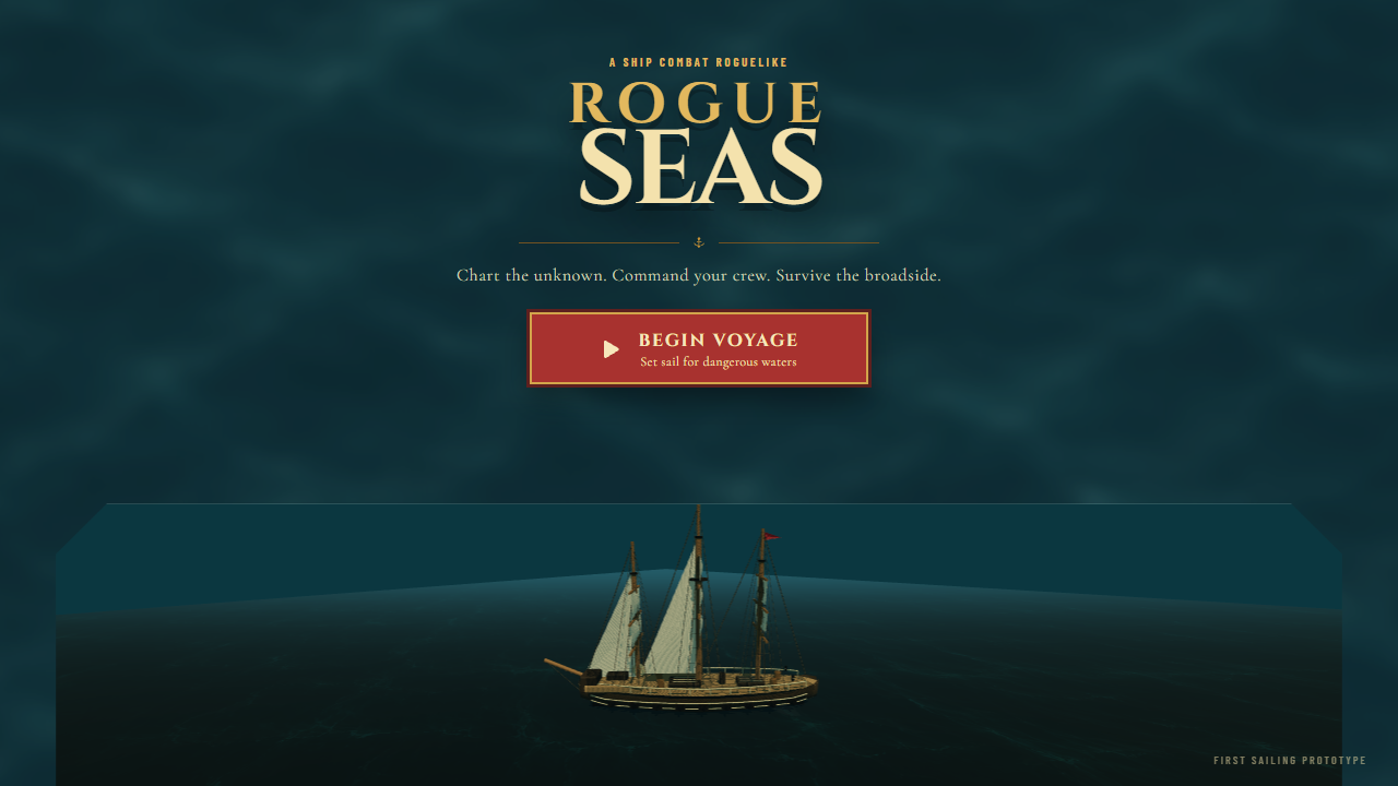 Screenshot of rogue seas